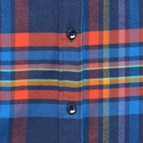 Basti Shirt - Blue/Orange - Portuguese Flannel - STAG Provisions - Tops - L/S Woven - Plaid