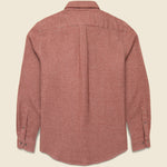 Pied Poule Shirt - Clay - Portuguese Flannel - STAG Provisions - Tops - L/S Woven - Other Pattern