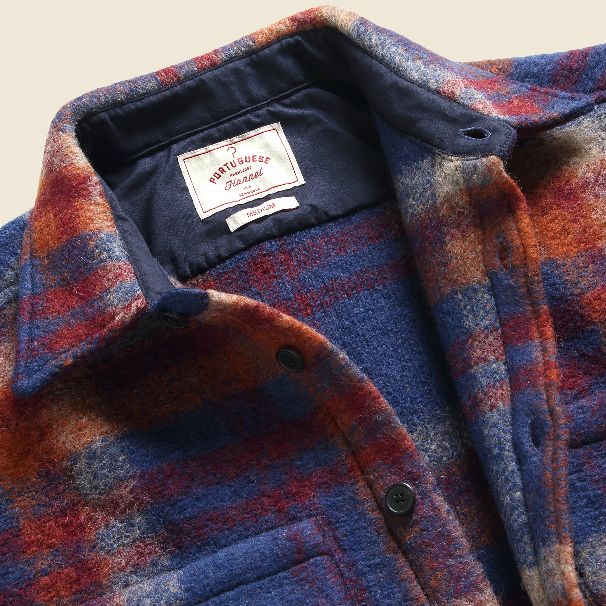 
                          Parker Overshirt - Blue - Portuguese Flannel - STAG Provisions - Tops - L/S Woven - Overshirt
                        