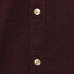 Flannel Teca Shirt - Bordeaux - Portuguese Flannel - STAG Provisions - Tops - L/S Woven - Solid
