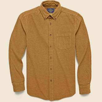 Corduroy Lobo Shirt - Honey