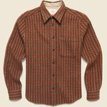 Merino Tweed Overshirt - Brown - Portuguese Flannel - STAG Provisions - Tops - L/S Woven - Overshirt