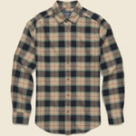 Bass Shirt - Tan - Portuguese Flannel - STAG Provisions - Tops - L/S Woven - Plaid