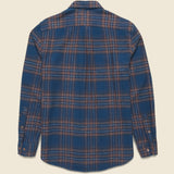Bossa Shirt - Blue - Portuguese Flannel - STAG Provisions - Tops - L/S Woven - Plaid