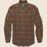 Hoop Shirt - Green - Portuguese Flannel - STAG Provisions - Tops - L/S Woven - Plaid