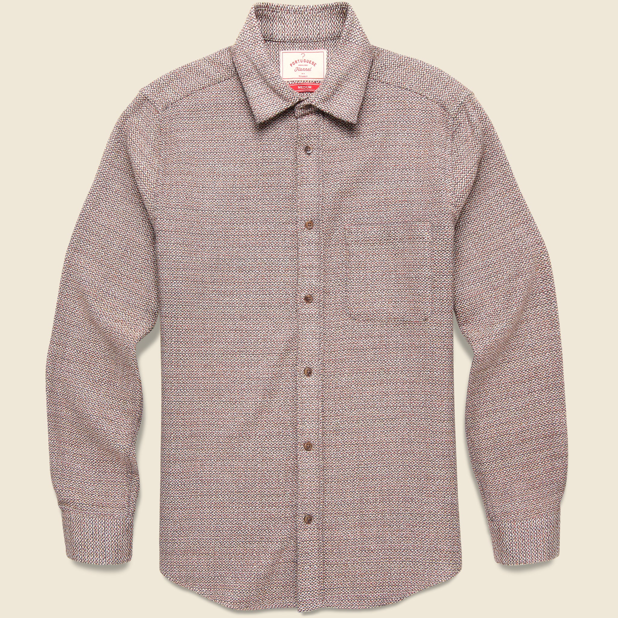 Magson Shirt - Brown - Portuguese Flannel - STAG Provisions - Tops - L/S Woven - Solid