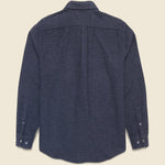 Sounds Shirt - Blue - Portuguese Flannel - STAG Provisions - Tops - L/S Woven - Solid