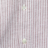Belavista Oxford Shirt - Bordeaux Stripe - Portuguese Flannel - STAG Provisions - Tops - L/S Woven - Stripe