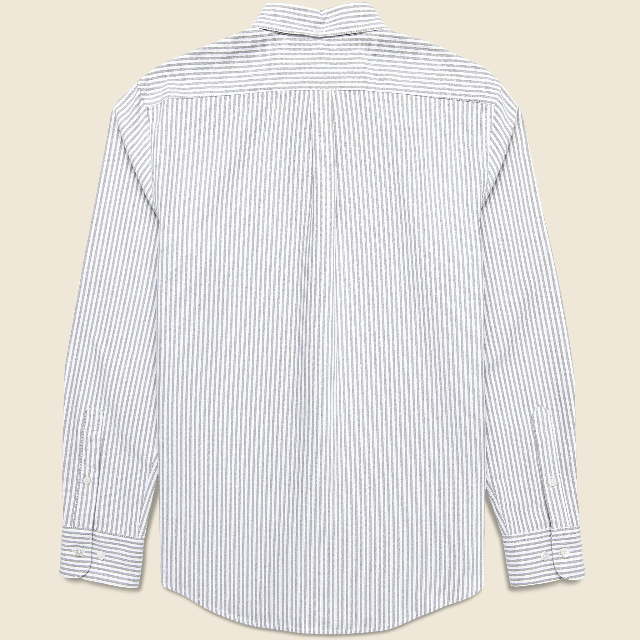 
                          Brushed Stripe Oxford - Black - Portuguese Flannel - STAG Provisions - Tops - L/S Woven - Stripe
                        