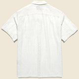 Eyelet Camp Shirt - White - Portuguese Flannel - STAG Provisions - Tops - S/S Woven - Other Pattern