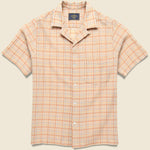 Plaid Crepe Camp Shirt - Multi - Portuguese Flannel - STAG Provisions - Tops - S/S Woven - Plaid