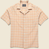 Plaid Crepe Camp Shirt - Multi - Portuguese Flannel - STAG Provisions - Tops - S/S Woven - Plaid