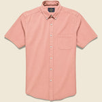Atlantico Seersucker Shirt - Rose - Portuguese Flannel - STAG Provisions - Tops - S/S Woven - Seersucker