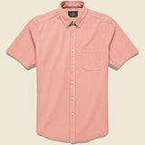 Atlantico Seersucker Shirt - Rose - Portuguese Flannel - STAG Provisions - Tops - S/S Woven - Seersucker