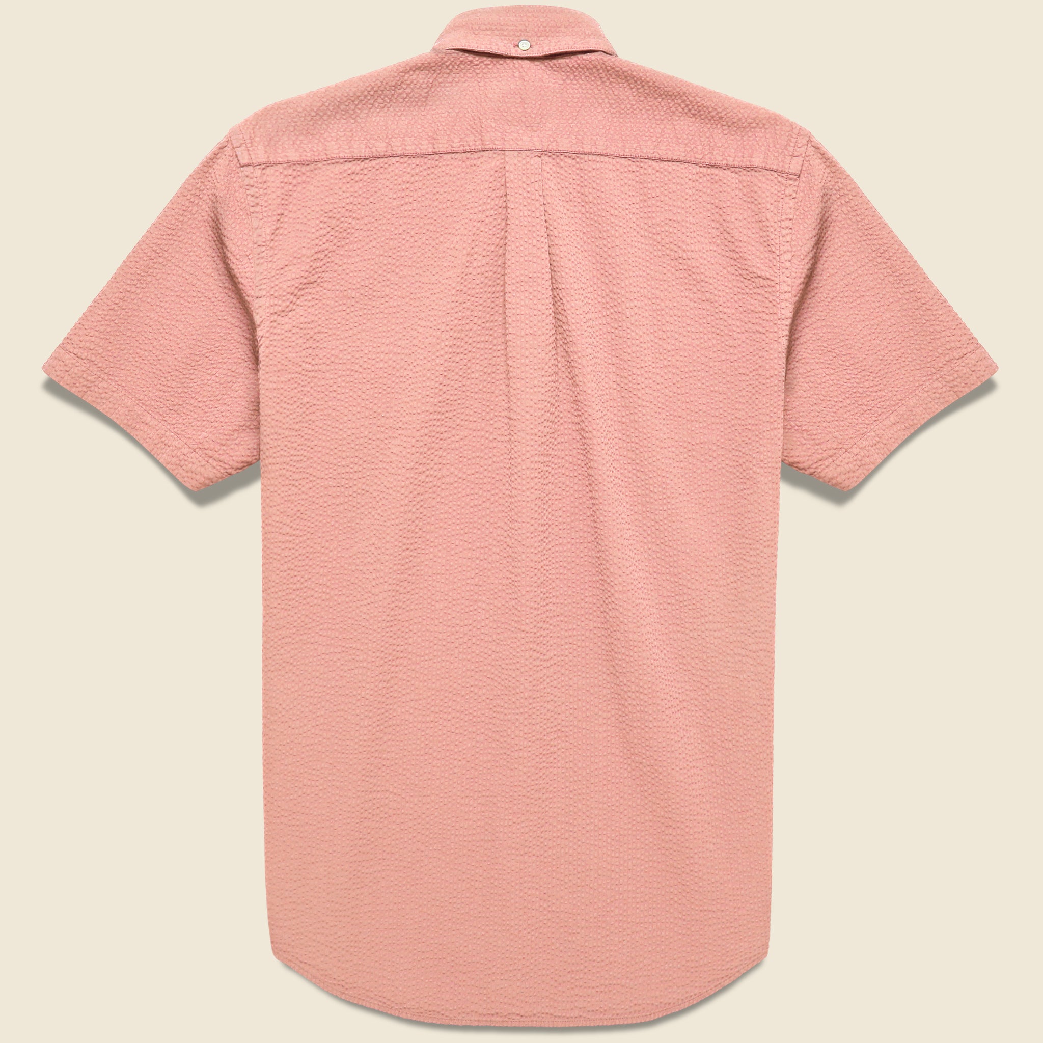
                          Atlantico Seersucker Shirt - Rose - Portuguese Flannel - STAG Provisions - Tops - S/S Woven - Seersucker
                        