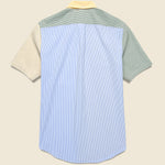 Atlantico Seersucker Shirt - Patchwork - Portuguese Flannel - STAG Provisions - Tops - S/S Woven - Seersucker
