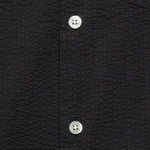Seersucker Camp Shirt - Black - Portuguese Flannel - STAG Provisions - Tops - S/S Woven - Seersucker