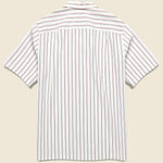Seersucker Camp Shirt - Stripe - Portuguese Flannel - STAG Provisions - Tops - S/S Woven - Seersucker