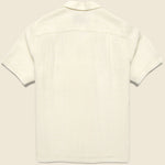 Grain Camp Shirt - White - Portuguese Flannel - STAG Provisions - Tops - S/S Woven - Solid