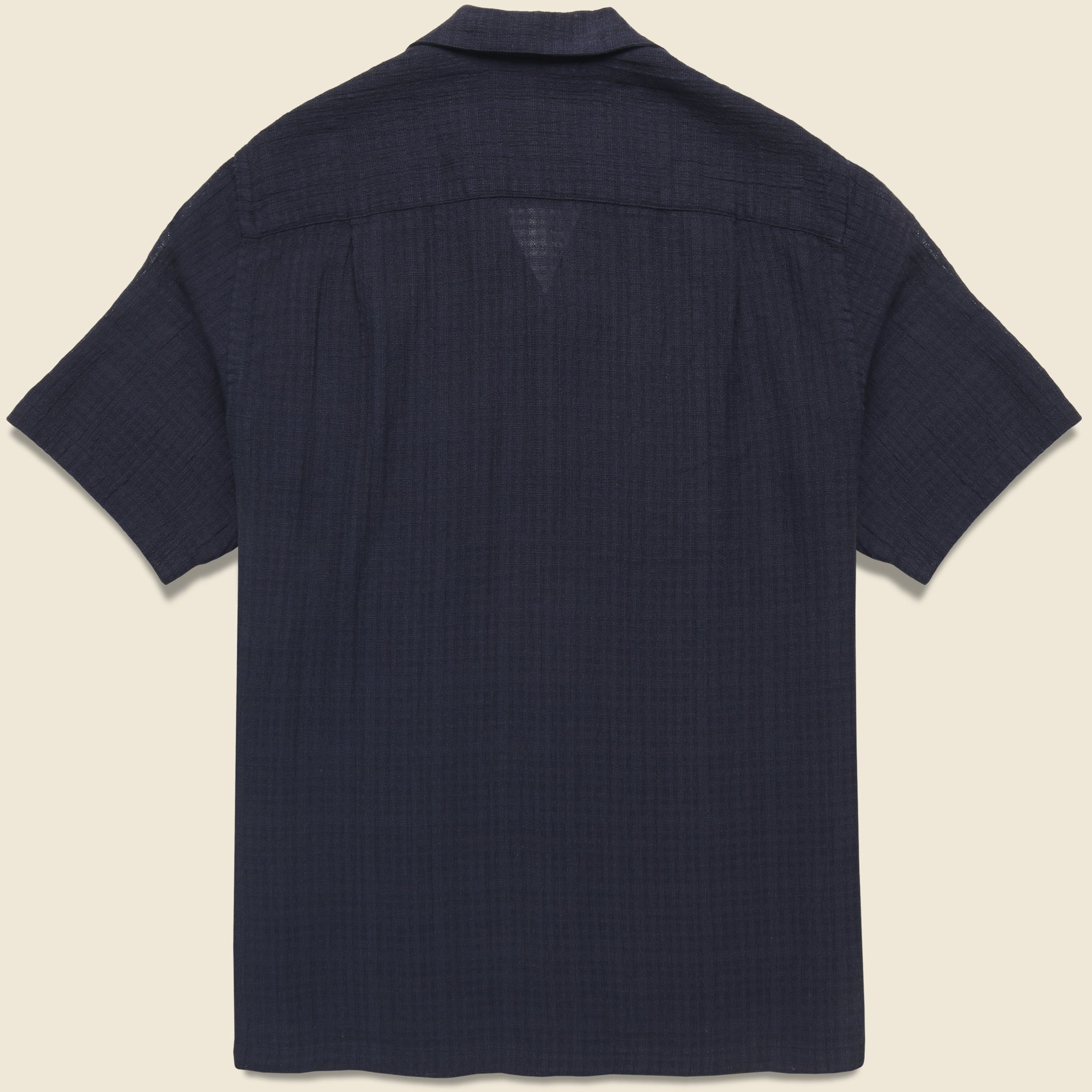 
                          Grain Camp Shirt - Navy - Portuguese Flannel - STAG Provisions - Tops - S/S Woven - Solid
                        