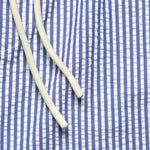 7" Seersucker Shorts - Blue Stripe - Portuguese Flannel - STAG Provisions - Shorts - Lounge