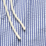 7" Seersucker Shorts - Blue Stripe - Portuguese Flannel - STAG Provisions - Shorts - Lounge