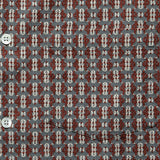 Tile Camp Shirt - Burgundy - Portuguese Flannel - STAG Provisions - Tops - S/S Woven - Other Pattern