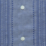 Pacific Camp Shirt - Indigo - Portuguese Flannel - STAG Provisions - Tops - S/S Woven - Other Pattern