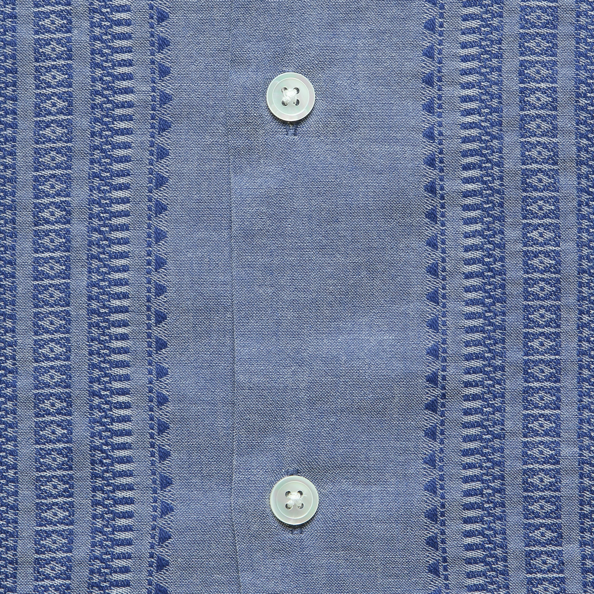 Pacific Camp Shirt - Indigo - Portuguese Flannel - STAG Provisions - Tops - S/S Woven - Other Pattern