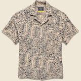 Spiral Camp Shirt - Multi - Portuguese Flannel - STAG Provisions - Tops - S/S Woven - Other Pattern