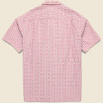Tile Camp Shirt - Red - Portuguese Flannel - STAG Provisions - Tops - S/S Woven - Other Pattern