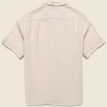 Linen Camp Shirt - Raw - Portuguese Flannel - STAG Provisions - Tops - S/S Woven - Solid