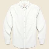 Pacifico Seersucker Shirt - White - Portuguese Flannel - STAG Provisions - Tops - L/S Woven - Seersucker