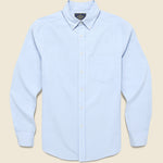 Pacifico Seersucker Shirt - Light Blue - Portuguese Flannel - STAG Provisions - Tops - L/S Woven - Seersucker