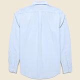 Pacifico Seersucker Shirt - Light Blue - Portuguese Flannel - STAG Provisions - Tops - L/S Woven - Seersucker