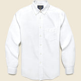 Belavista Oxford Shirt - White - Portuguese Flannel - STAG Provisions - Tops - L/S Woven - Solid