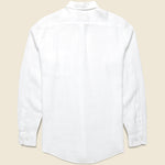 Classic Linen Shirt - White - Portuguese Flannel - STAG Provisions - Tops - L/S Woven - Solid