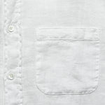 Classic Linen Shirt - White - Portuguese Flannel - STAG Provisions - Tops - L/S Woven - Solid