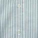 Belavista Oxford Shirt - Green Stripe - Portuguese Flannel - STAG Provisions - Tops - L/S Woven - Stripe