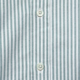 Belavista Oxford Shirt - Green Stripe - Portuguese Flannel - STAG Provisions - Tops - L/S Woven - Stripe