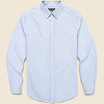 Belavista Oxford Shirt - Blue Stripe - Portuguese Flannel - STAG Provisions - Tops - L/S Woven - Stripe