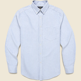 Belavista Oxford Shirt - Blue Stripe