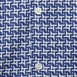 Soul Tile Camp Shirt - Blue - Portuguese Flannel - STAG Provisions - Tops - S/S Woven - Other Pattern