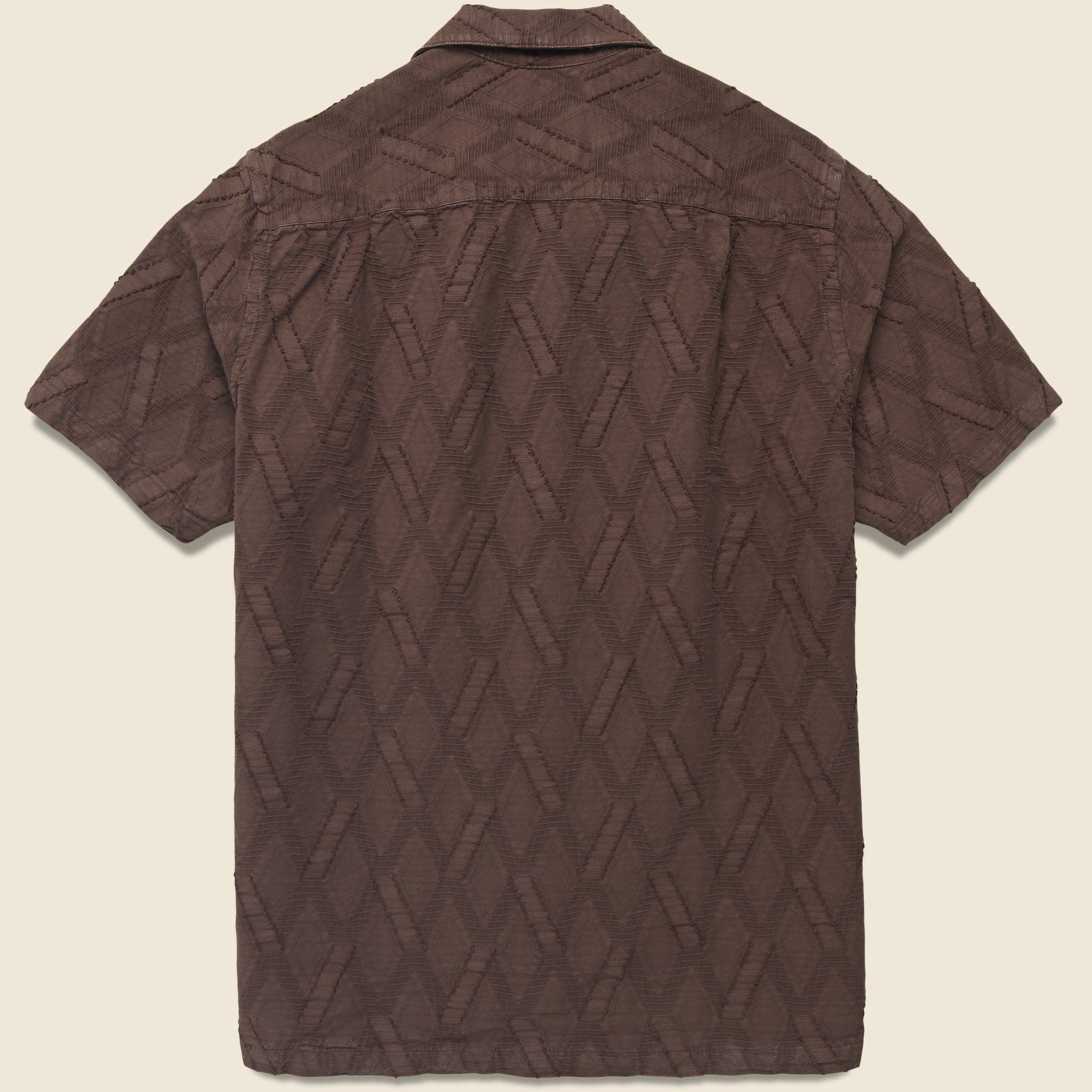 Ike Camp Shirt - Brown - Portuguese Flannel - STAG Provisions - Tops - S/S Woven - Solid