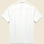 Mira Camp Shirt - White - Portuguese Flannel - STAG Provisions - Tops - S/S Woven - Solid