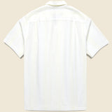 Mira Camp Shirt - White - Portuguese Flannel - STAG Provisions - Tops - S/S Woven - Solid