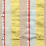 Striped Boat Camp Shirt - Yellow - Portuguese Flannel - STAG Provisions - Tops - S/S Woven - Stripe