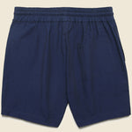 7" Seersucker Shorts - Navy - Portuguese Flannel - STAG Provisions - Shorts - Lounge