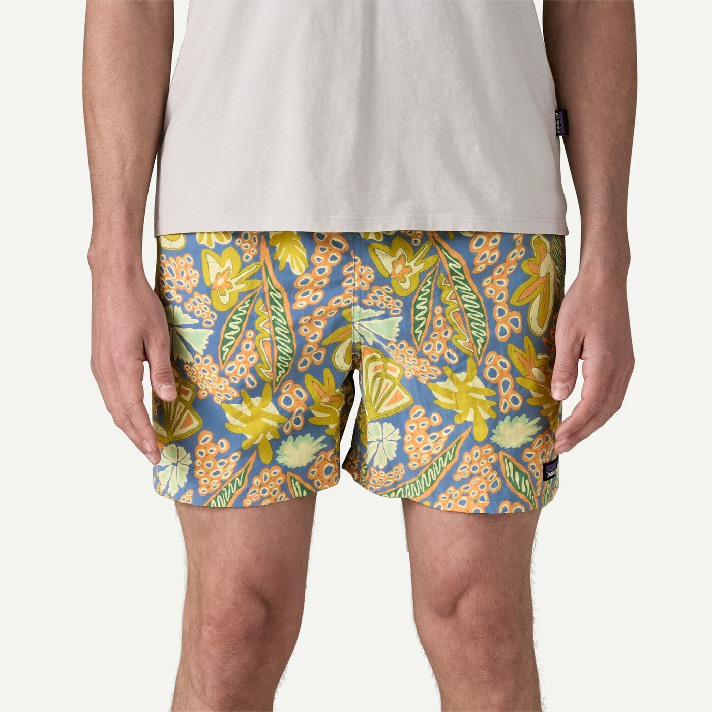 
                          5" Baggies Shorts - Flourish Abundant Blue - Patagonia - STAG Provisions - Shorts - Swim
                        