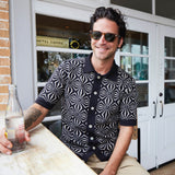 Zig Zag Cardigan - Meteorite Black - Far Afield - STAG Provisions - Tops - S/S Woven - Other Pattern